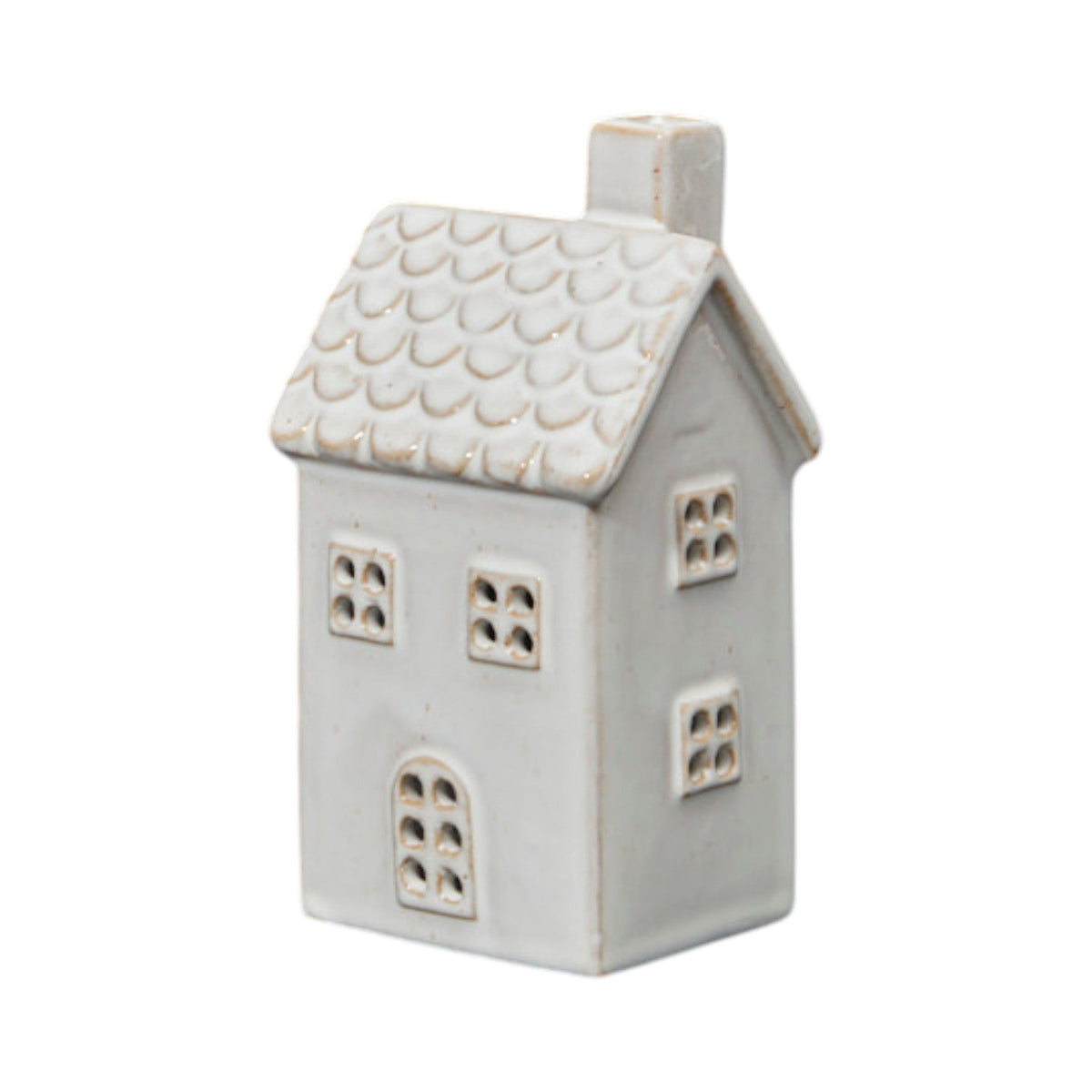 Ceramic House Tealight Holder-0