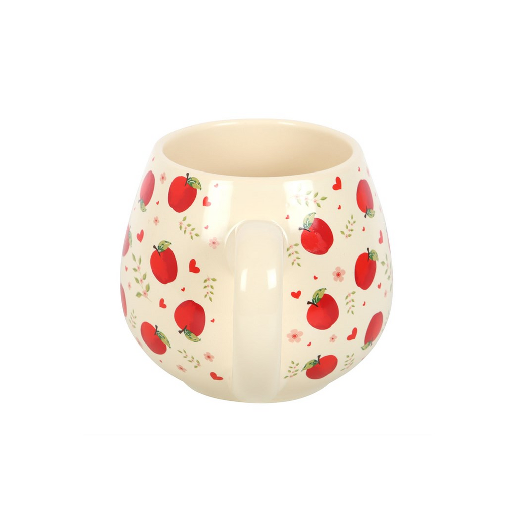 Apple Print Rounded Mug-1