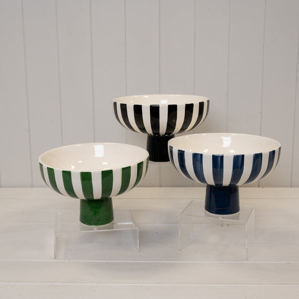 Green and White Ceramic Bowl Decor.-2